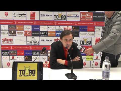 Sala stampa Triestina - Vicenza: Carmine Gautieri